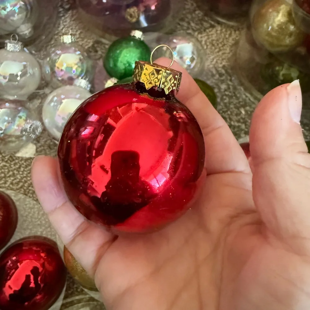 Retired Pier 1 Glass Ornaments Bulk Lot 75pc + Mega Bundle SKU 2202442.